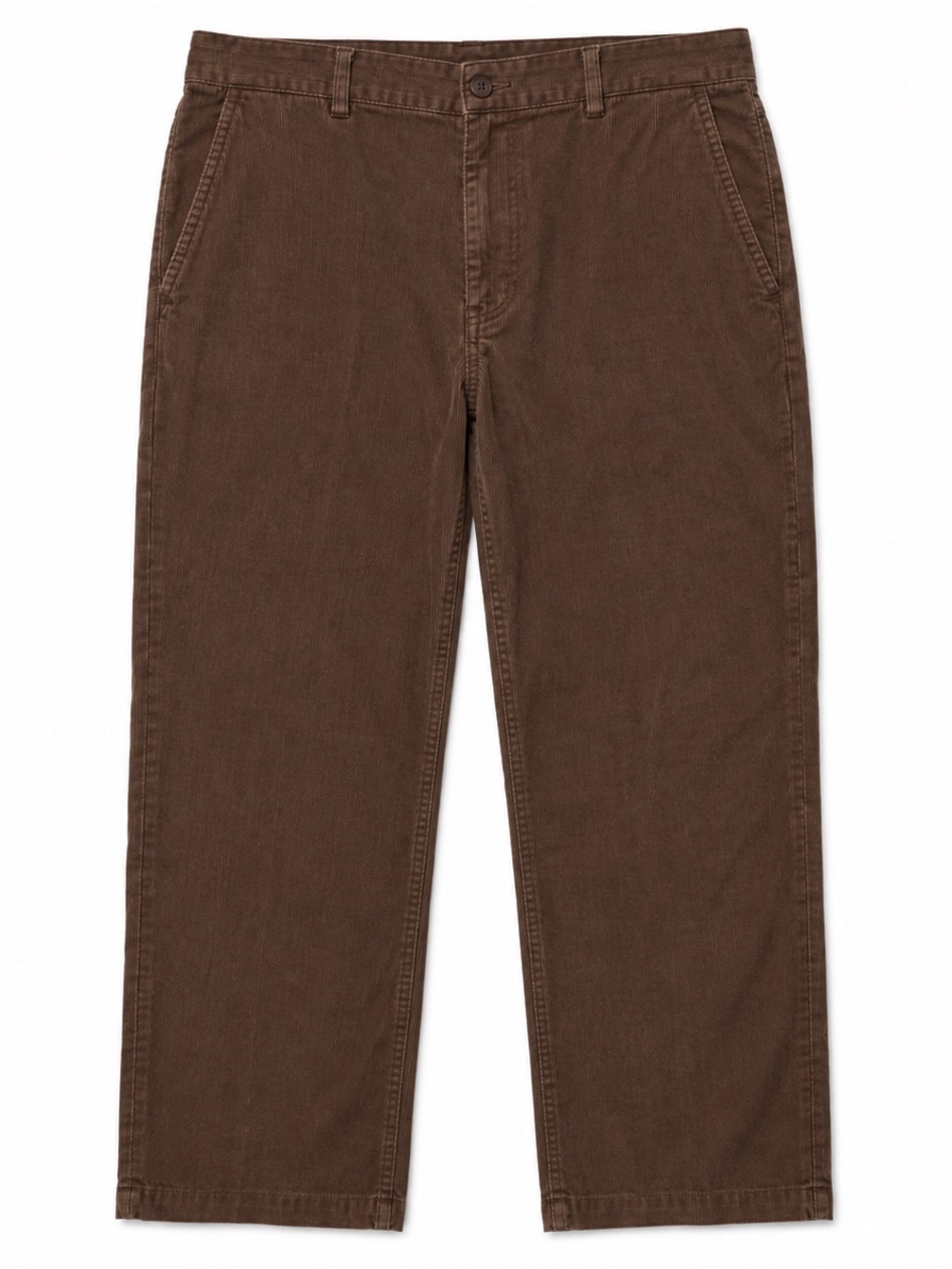 John Blair Corduroy Pants Men’s 36x32 Brown Chino Cotton Straight Leg Slacks